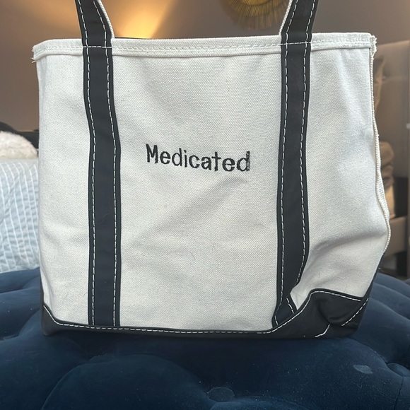 L.L. Bean Bags Ll Bean Boat Tote Ironic And Iconic Zip Top Medium